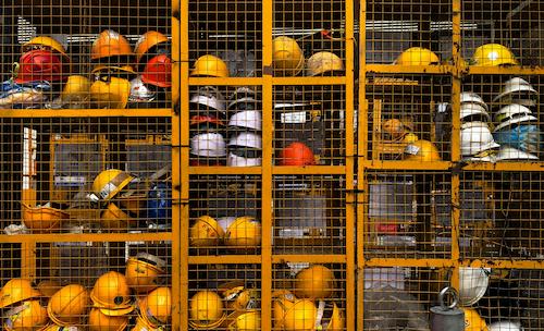 Hard Hats essential for construction site safety