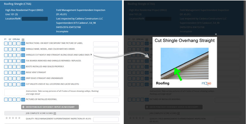 Image showing Construction defects and how to fix on checklist