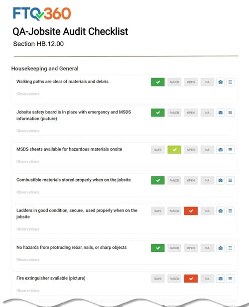 QA-Jobsite Audit HB.12.00