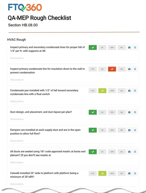 QA-MEP Rough Checklist HB.08.00